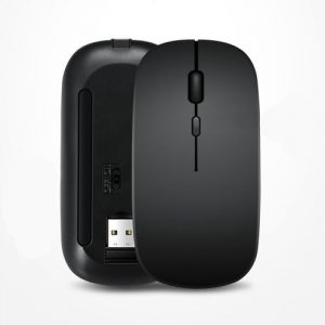 Ultra-thin Wireless Rechargeable Mouse 2.4G 2