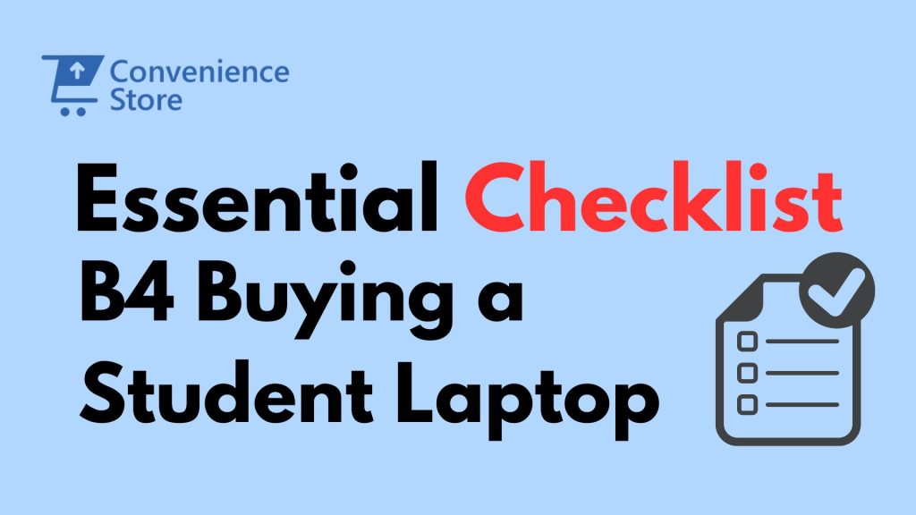 Essential Checklist Before Buying a Student Laptop in Kenya