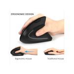 2.4G Wireless Vertical Mouse Rechargeable Upright Ergonomic for PC gaming kenya