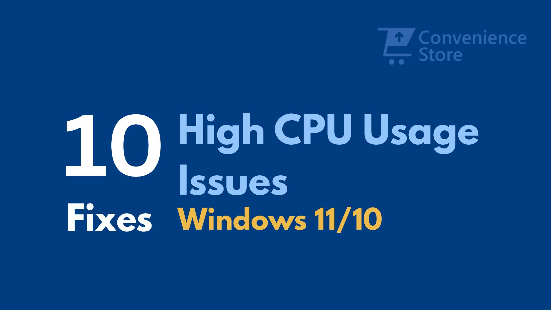 High CPU Usage Issues in Windows 11