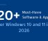 Software and Apps for Windows 10 and 11