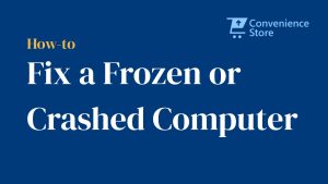 fix a frozen or unresponsive laptop